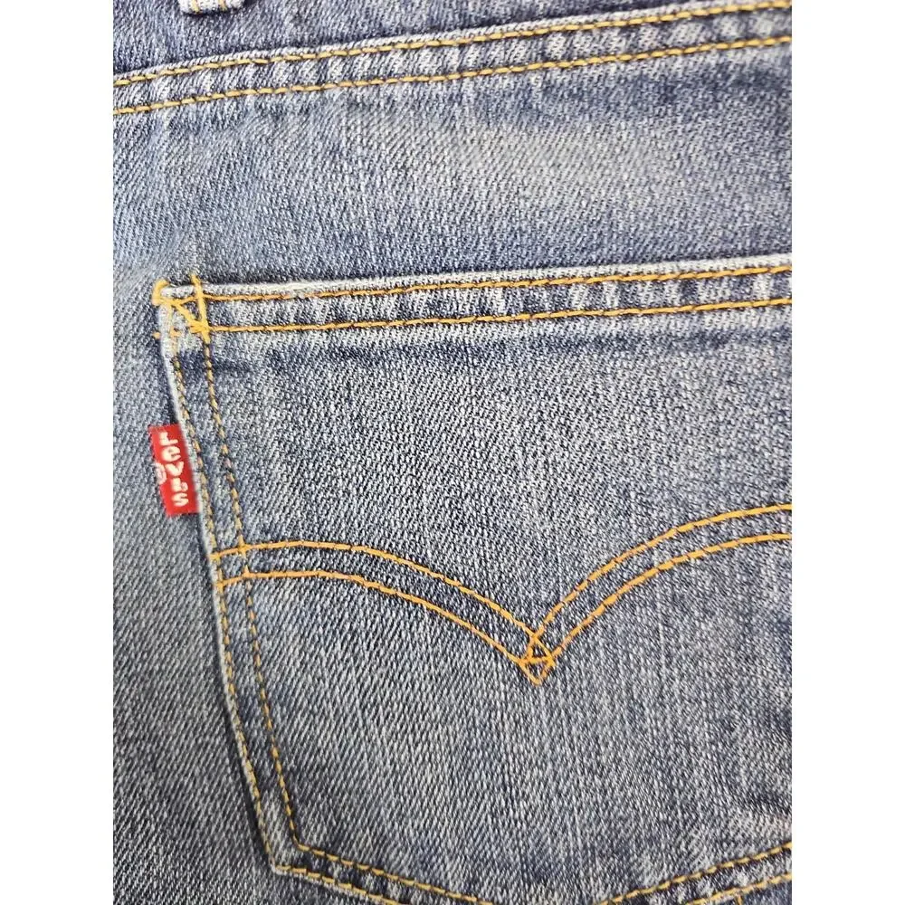 Levi's Boys Zip Fly Button Closure Belt Loops Short 18 Reg Waist 29 Jeans Sports